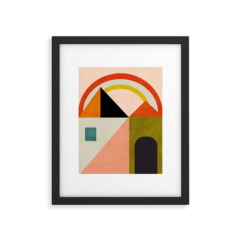 retro minimal 4 Framed Art Print Gallery Image 5