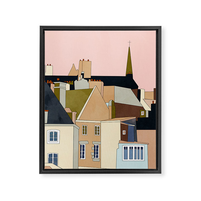 Saint Malo Framed Canvas Print Gallery Image 8