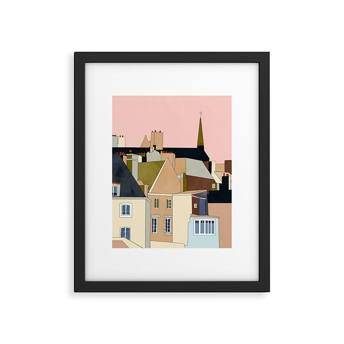 Saint Malo Framed Art Print Gallery Image 1