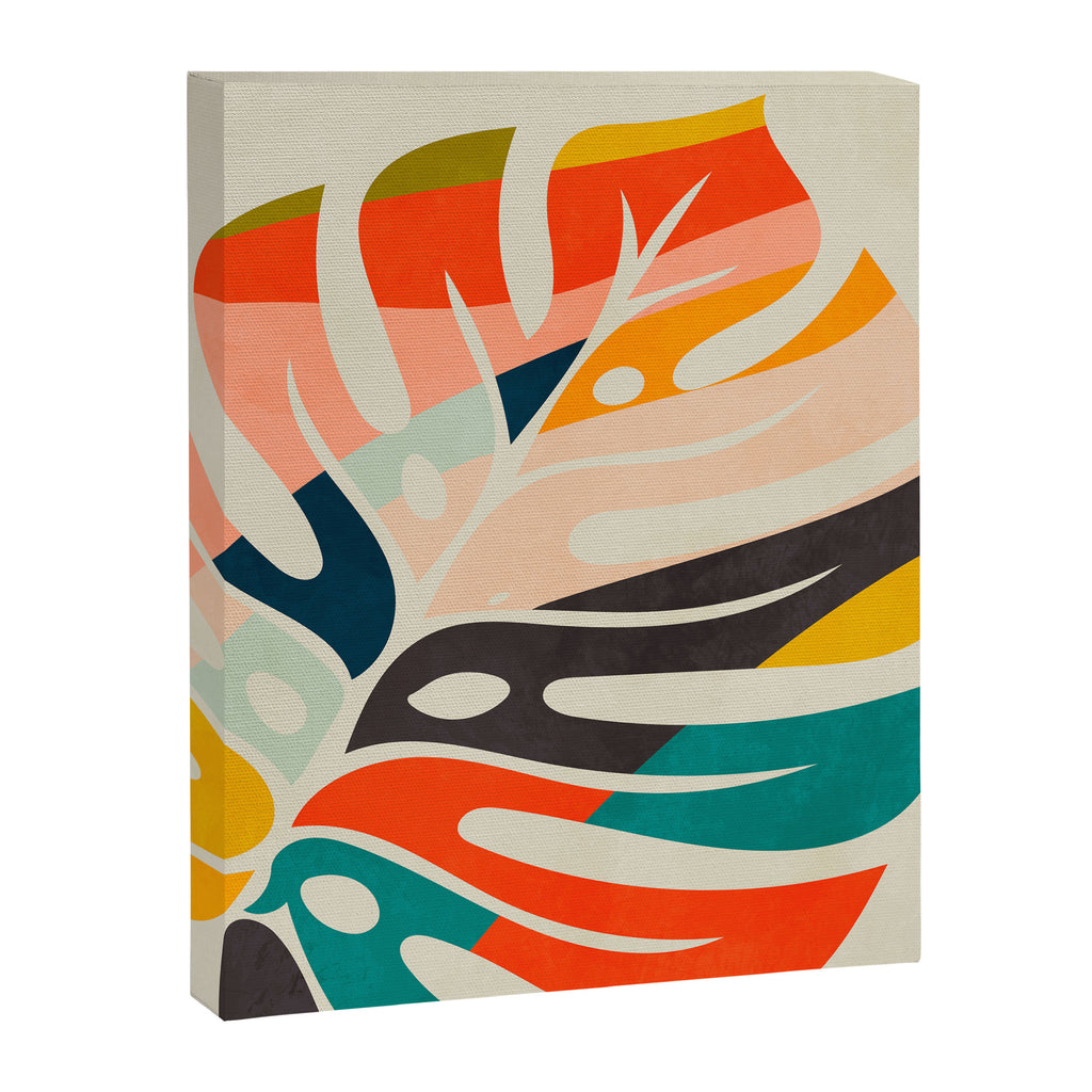 shape leaf modern mid century Canvas Print Gallery Image 8