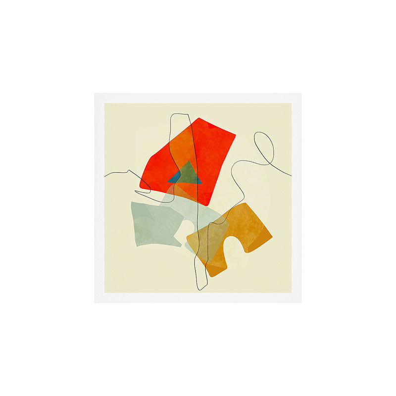shape world III Art Print Gallery Image 1