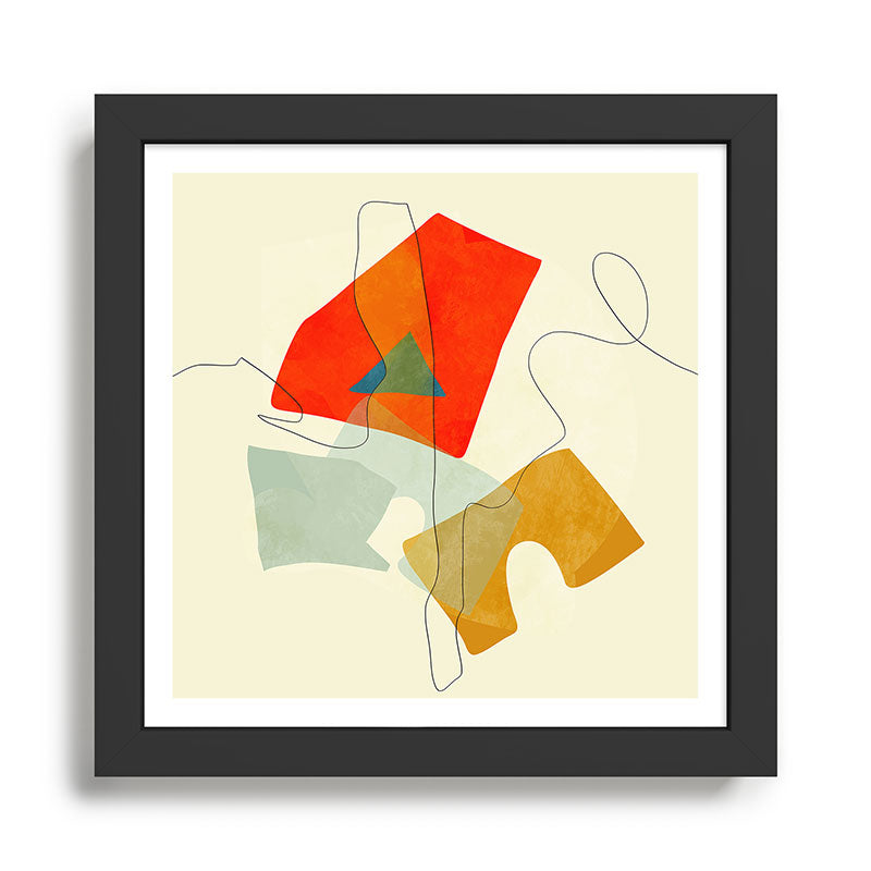 shape world III Framed Art Print Gallery Image 1