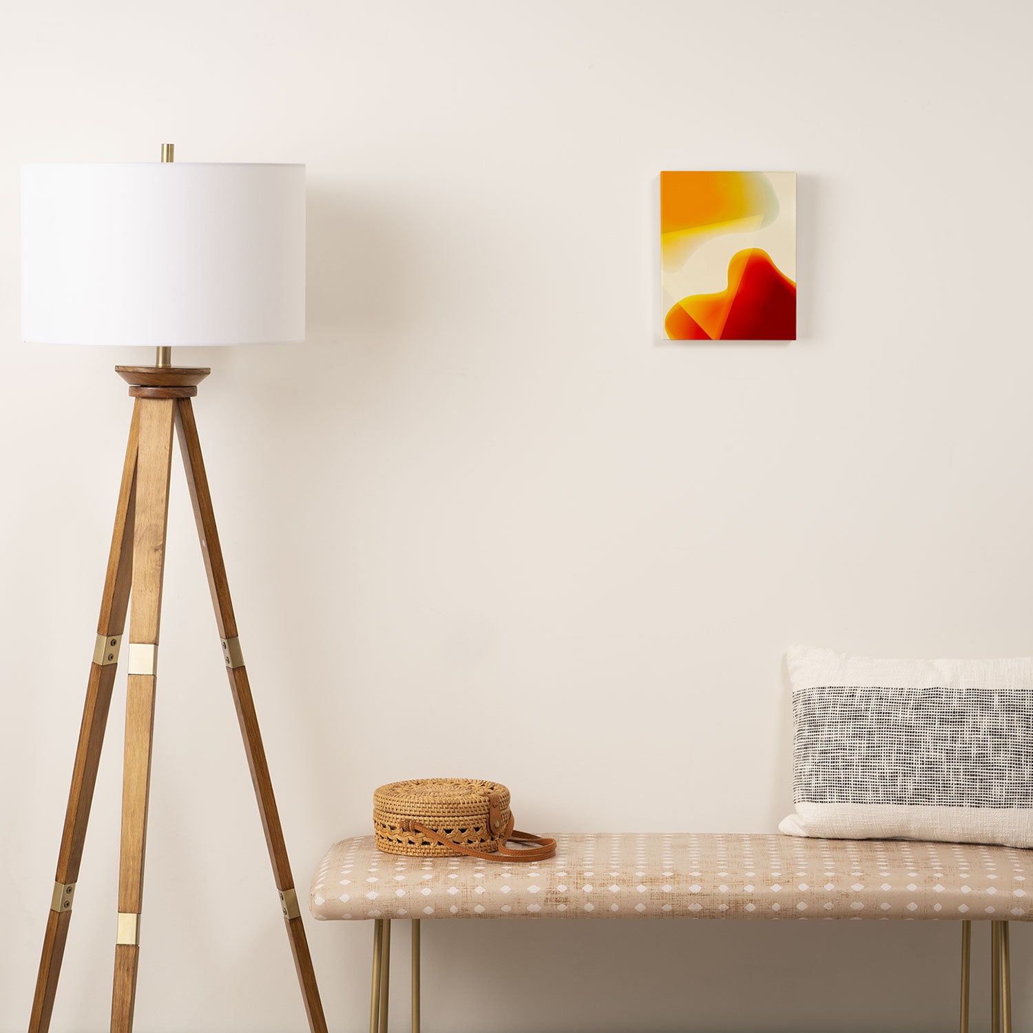 shapes 70s 2 Canvas Print Gallery Image 2