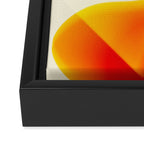 shapes 70s 2 Framed Canvas Print Gallery Image 3