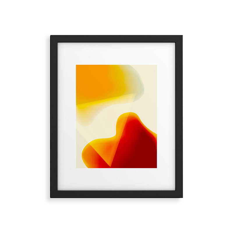 shapes 70s 2 Framed Art Print Gallery Image 5