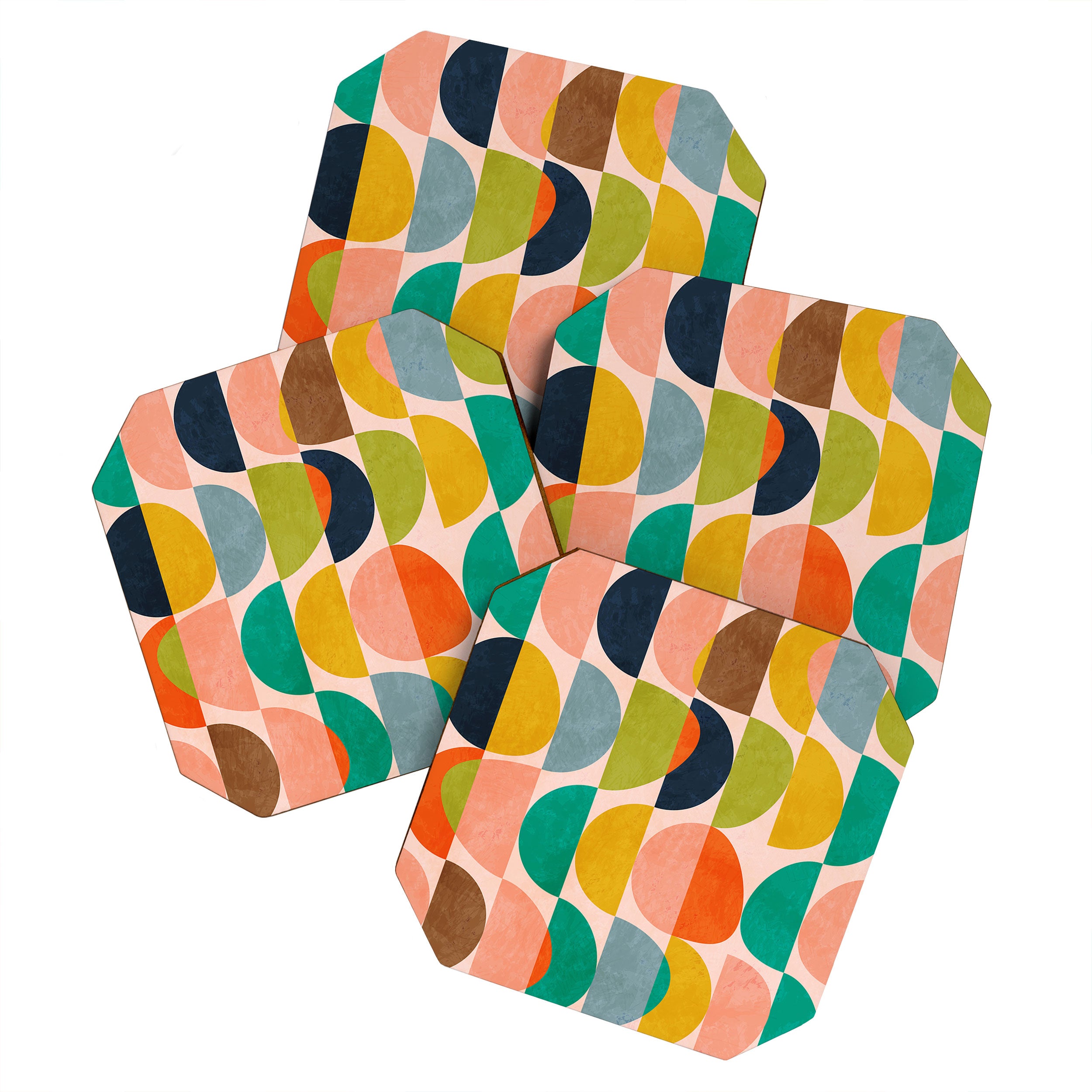 shapes abstract II Coaster Gallery Image 1