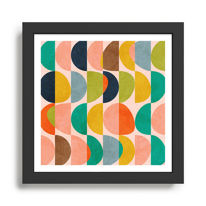 shapes abstract II Framed Art Print Gallery Image 1