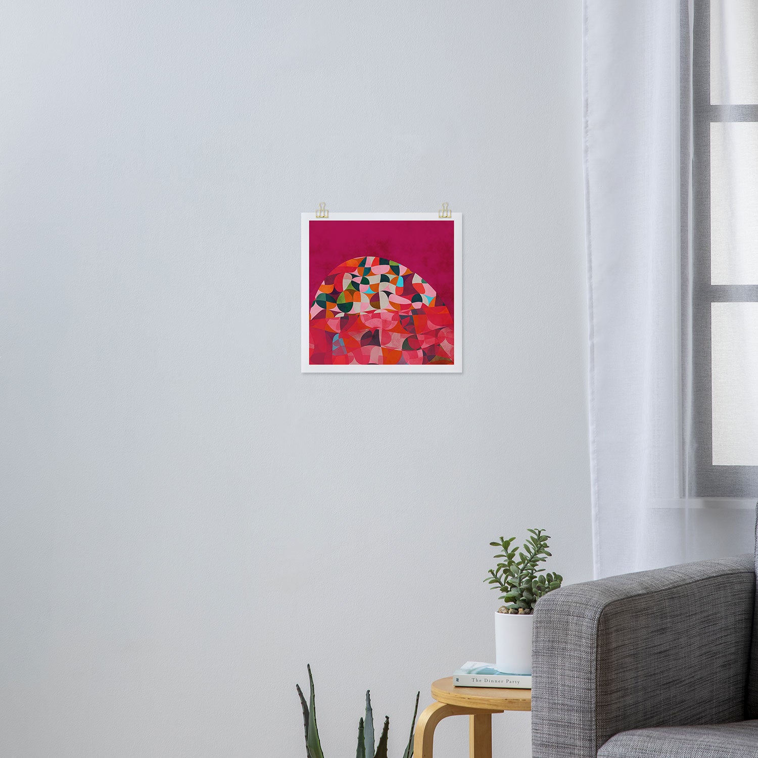 shapes abstract Art Print Gallery Image 3