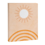 shapes geometry sun minimal abstract Canvas Print Gallery Image 6