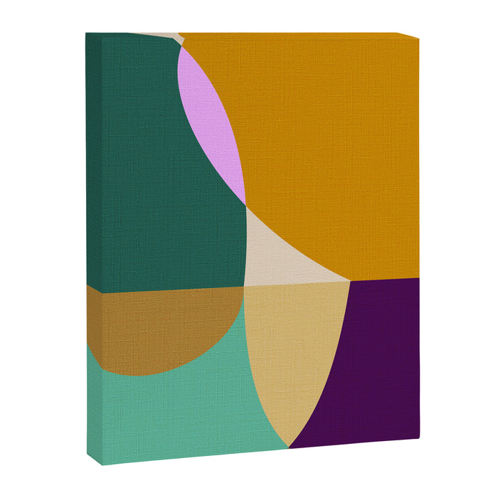shapes mid century autumn 21 Canvas Print Gallery Image 1