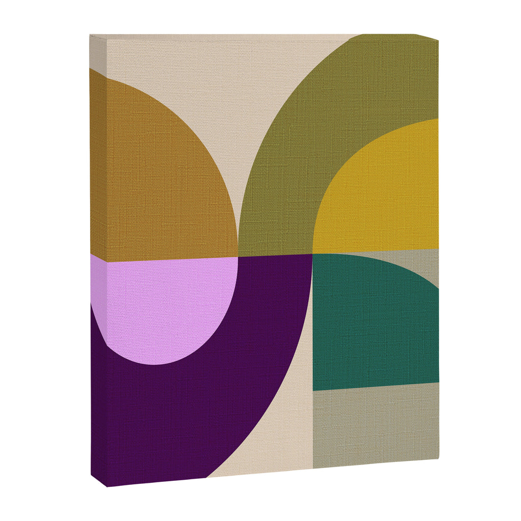 shapes mid century fall 21 Canvas Print Gallery Image 6