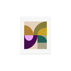 shapes mid century fall 21 Art Print Gallery Image 1