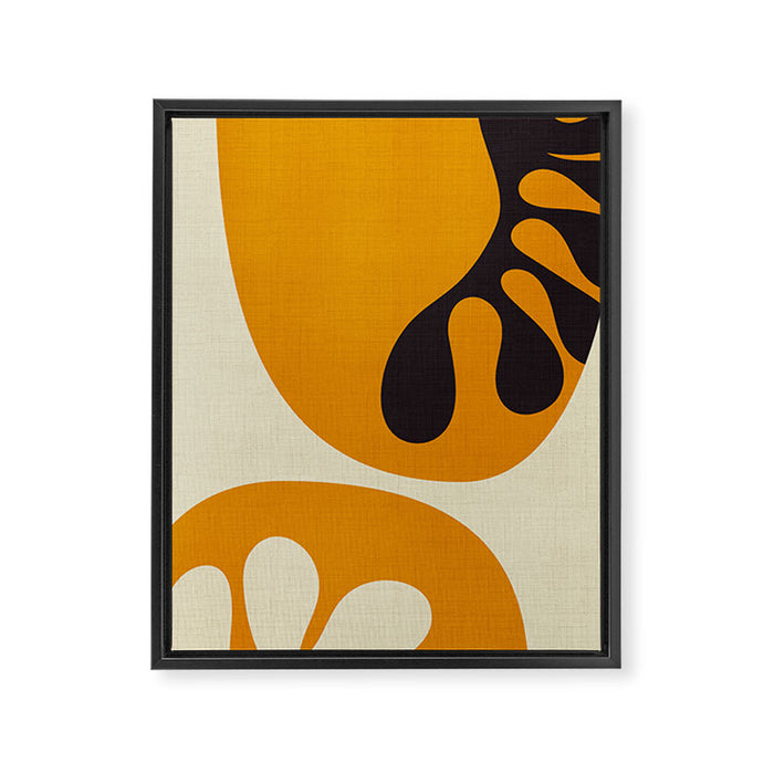 shapes organic matisse Framed Canvas Print Gallery Image 1