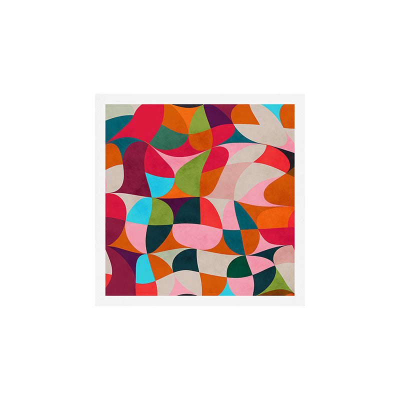 shapes spring colors Art Print Gallery Image 1