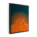sun Framed Canvas Print Gallery Image 2