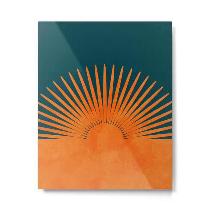 sun Metal Print Gallery Image 1