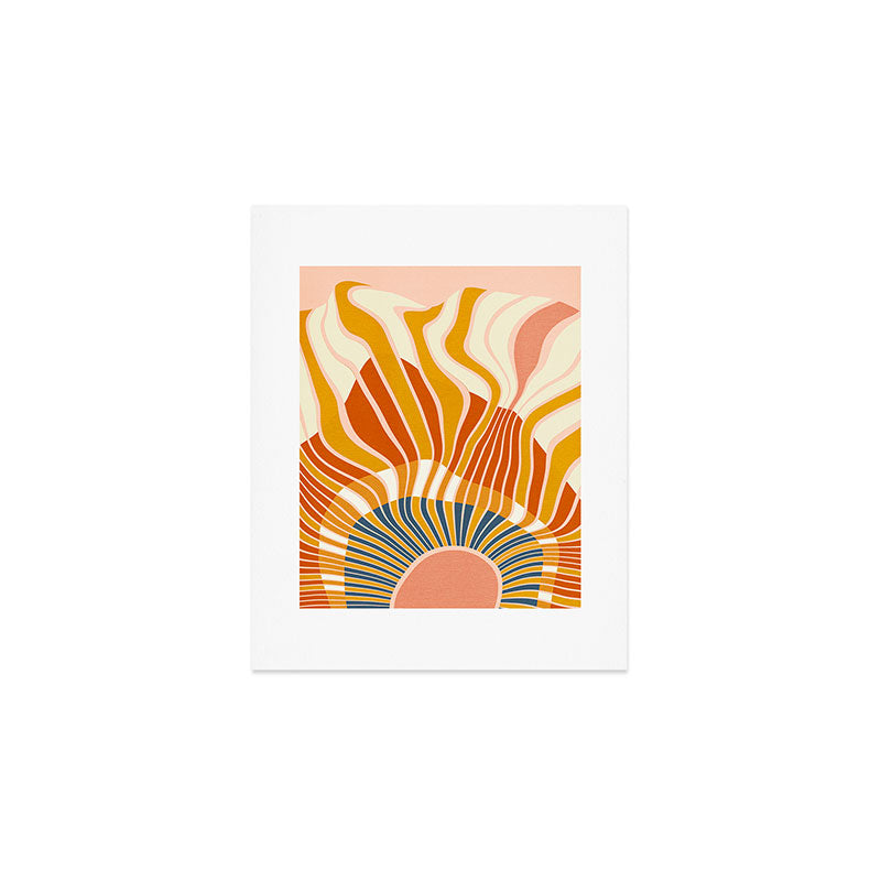 sun rays Art Print Gallery Image 1