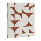 sweet dreams geometry abstract brown Canvas Print Gallery Image 8
