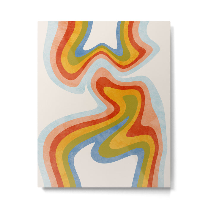 swirly arc 2 Metal Print Gallery Image 1