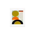 think big 3 shapes geometric Art Print Gallery Image 1