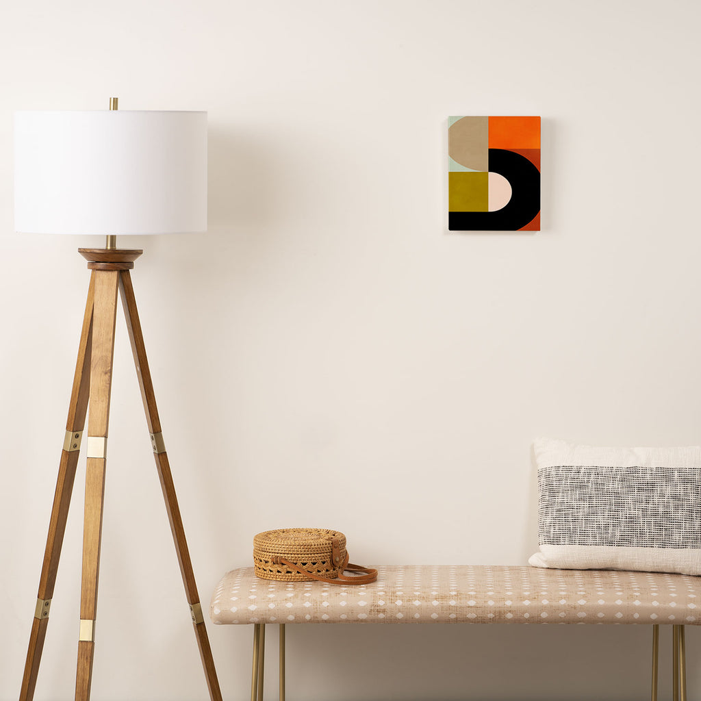 think big 4 shapes geometric Canvas Print Gallery Image 2