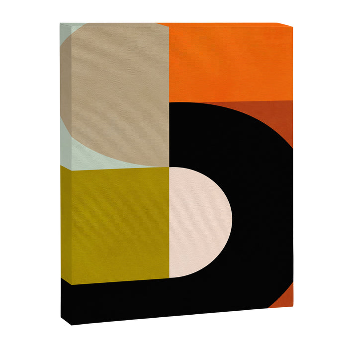 think big 4 shapes geometric Canvas Print Gallery Image 1