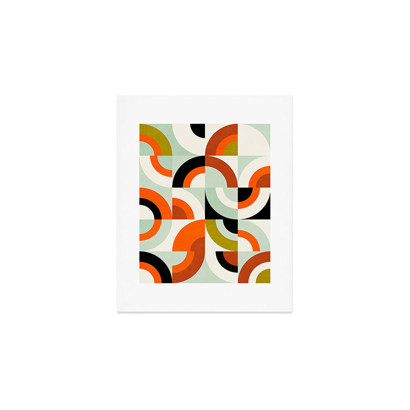 think big 6 mid century modern Art Print Gallery Image 1