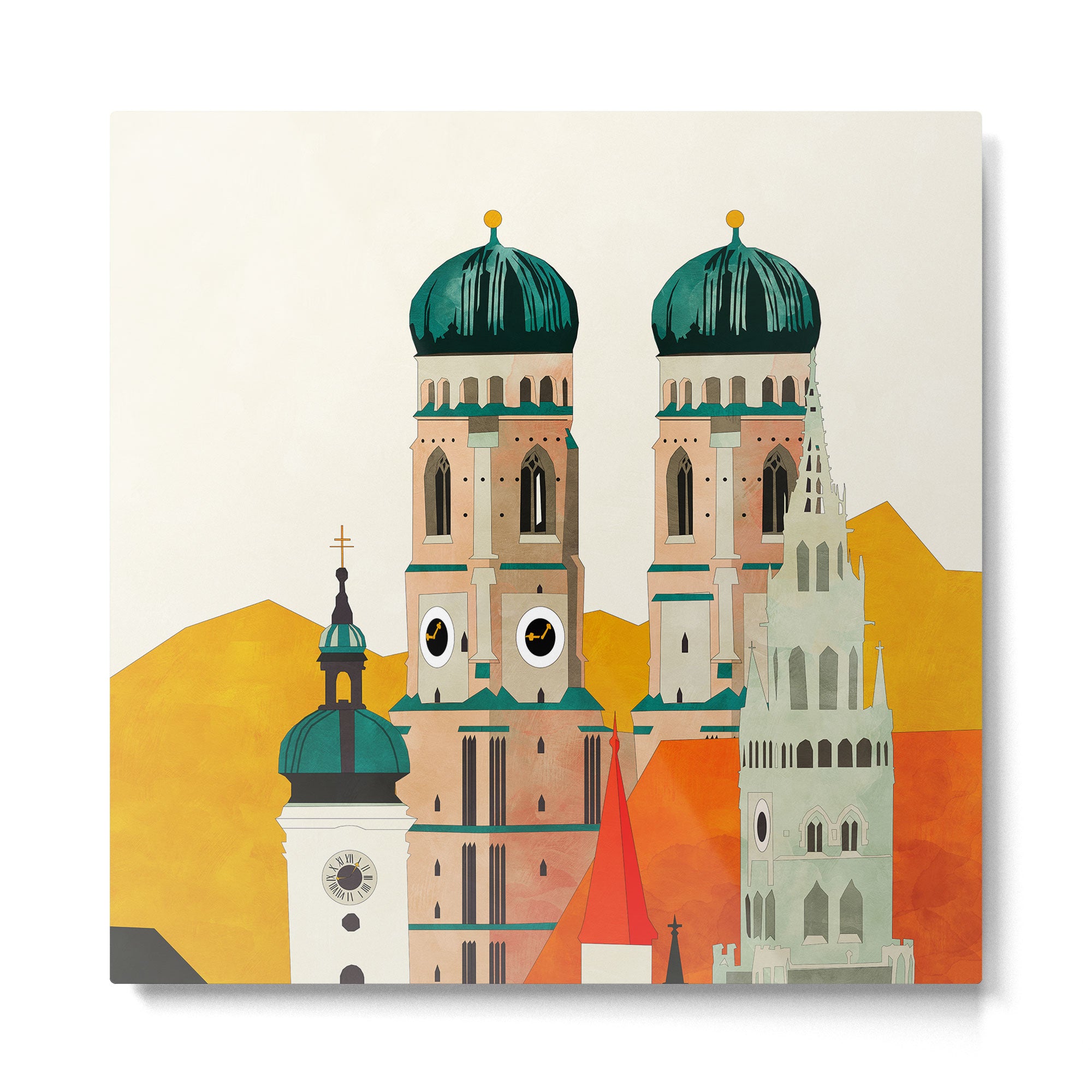 travel europe germany munich Metal Print Gallery Image 2