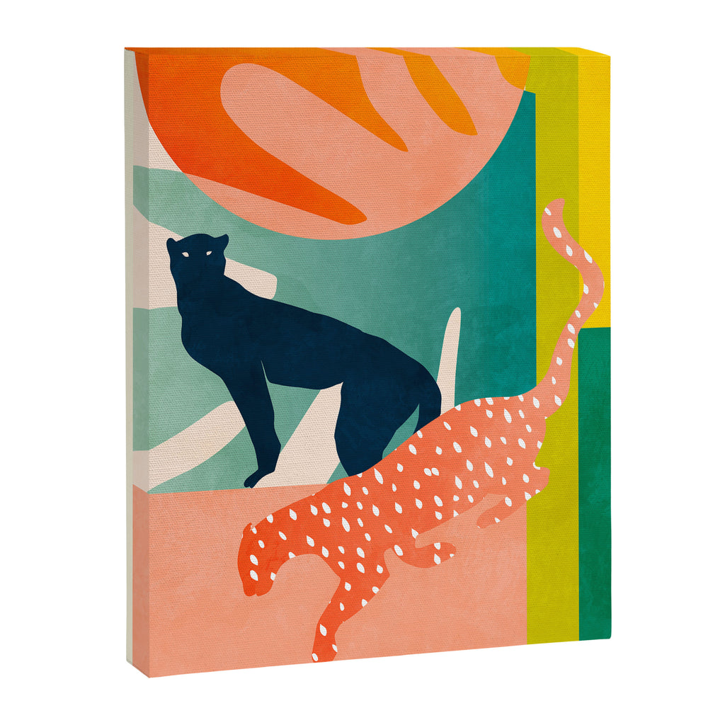 tropical cats Canvas Print Gallery Image 6