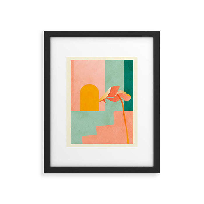 tropical geometry Framed Art Print Gallery Image 1