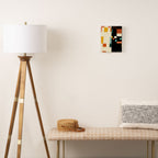 two in one, checker abstract Canvas Print Gallery Image 2