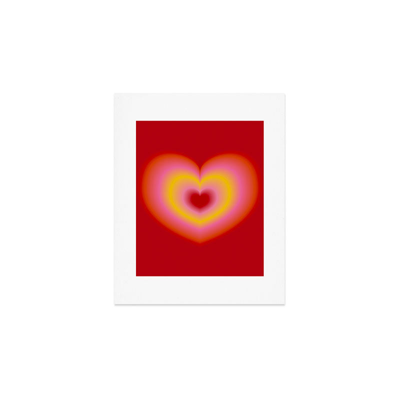 valentine red Art Print Gallery Image 1