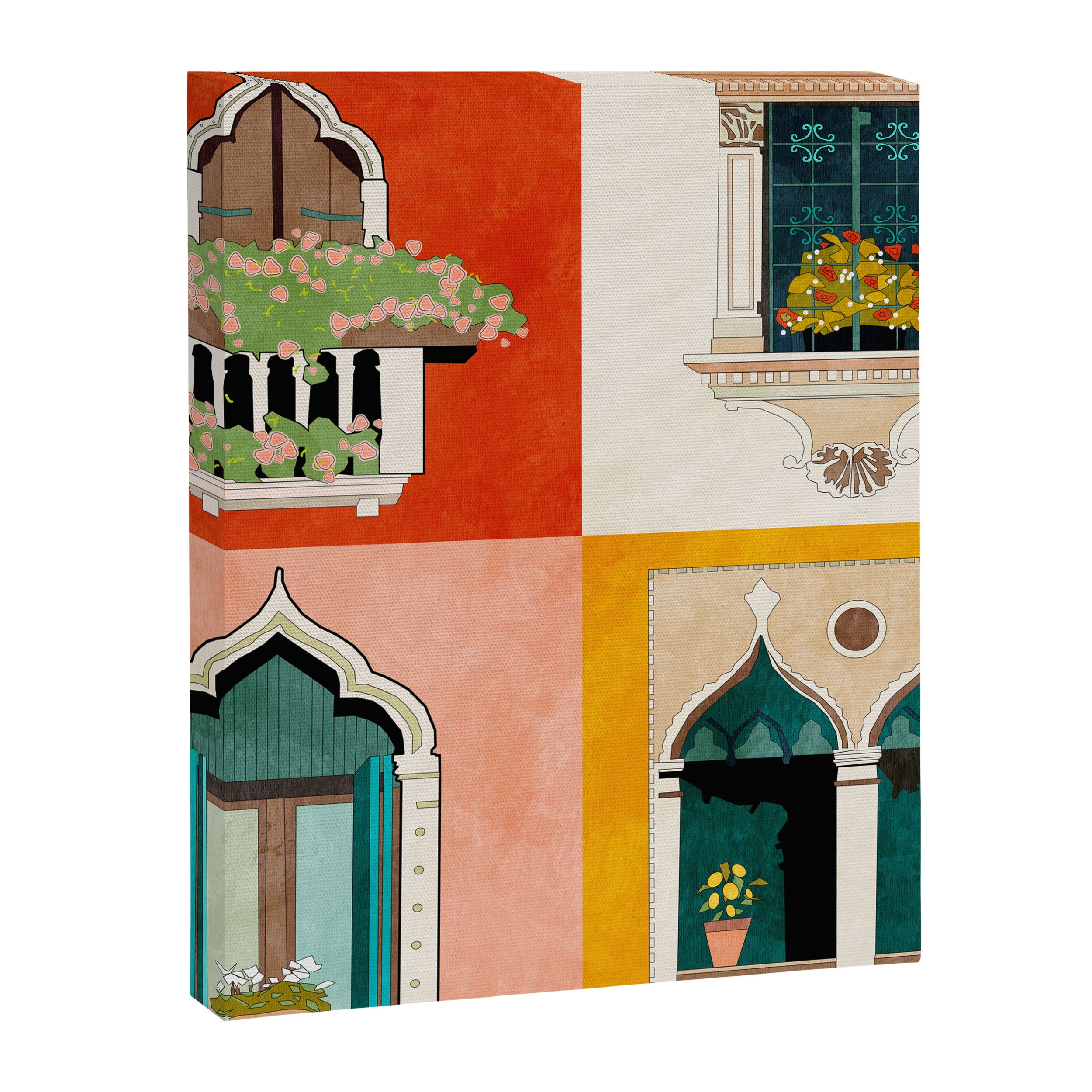 venice windows Canvas Print Gallery Image 8