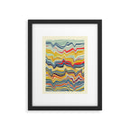 warped lines II Framed Art Print Gallery Image 5