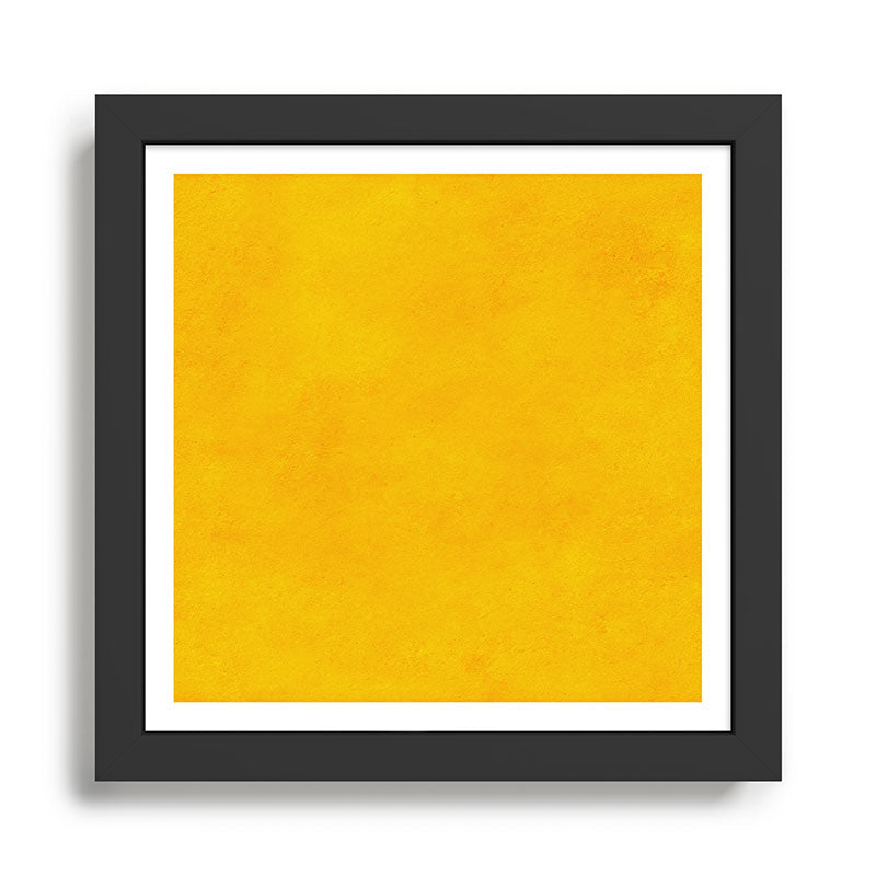 yellow curry mustard color trend plain texture Framed Art Print Gallery Image 1
