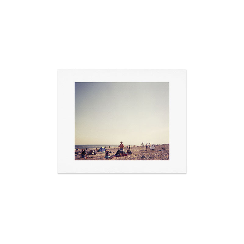 Beach Cowboy | Disposable Camera 35mm Film Photography Art Print Gallery Image 1