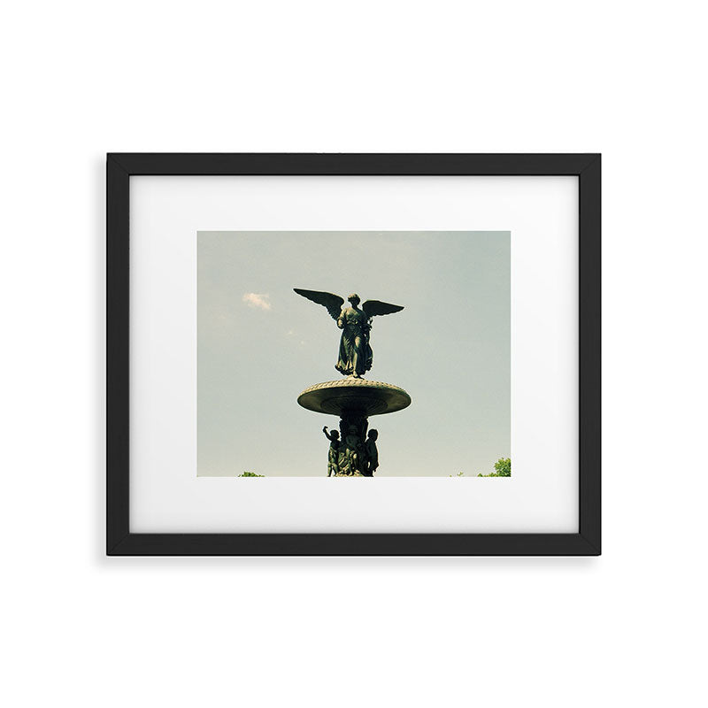Central Park Angel | 35mm Film Photography Framed Art Print Gallery Image 5
