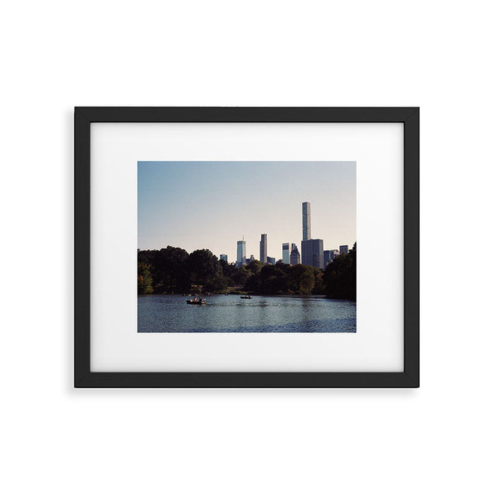 Central Park Rowboats, New York City | 35mm Film Photography Framed Art Print Gallery Image 1