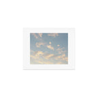 Golden Clouds | Minimal 35mm Film Photography Art Print Gallery Image 1