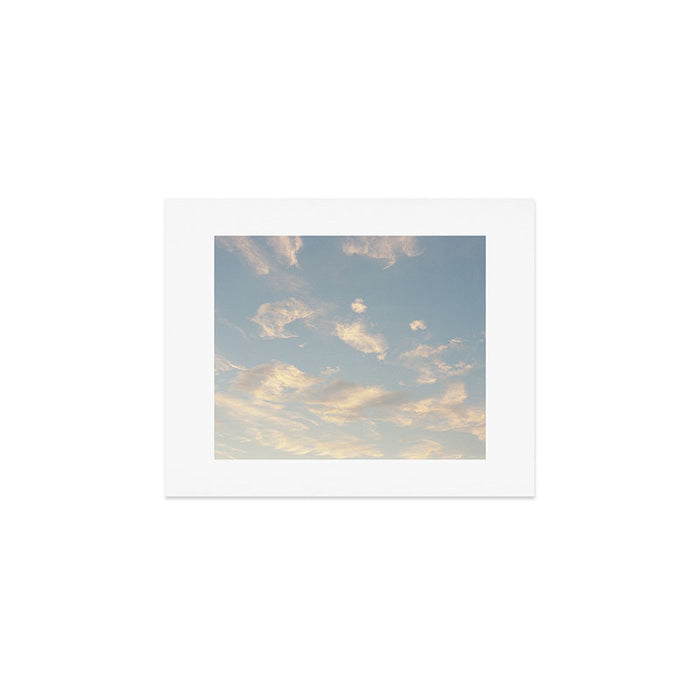 Golden Clouds | Minimal 35mm Film Photography Art Print Gallery Image 1