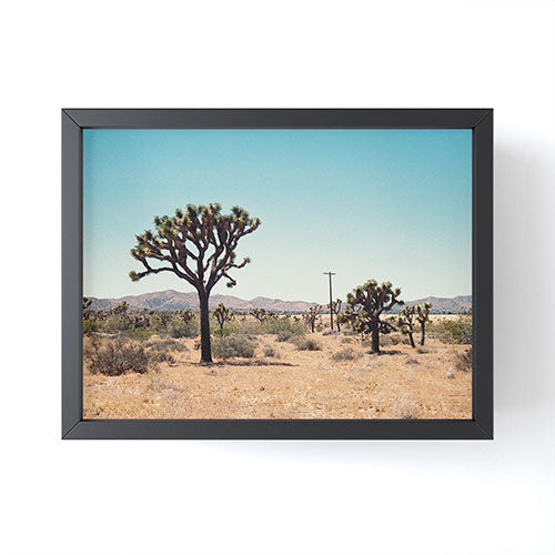 Joshua Tree Desert Landscape Film Photography Mini Art Print Gallery Image 1