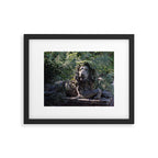 Lion in the Garden | 35mm Film Photography Framed Art Print Gallery Image 5