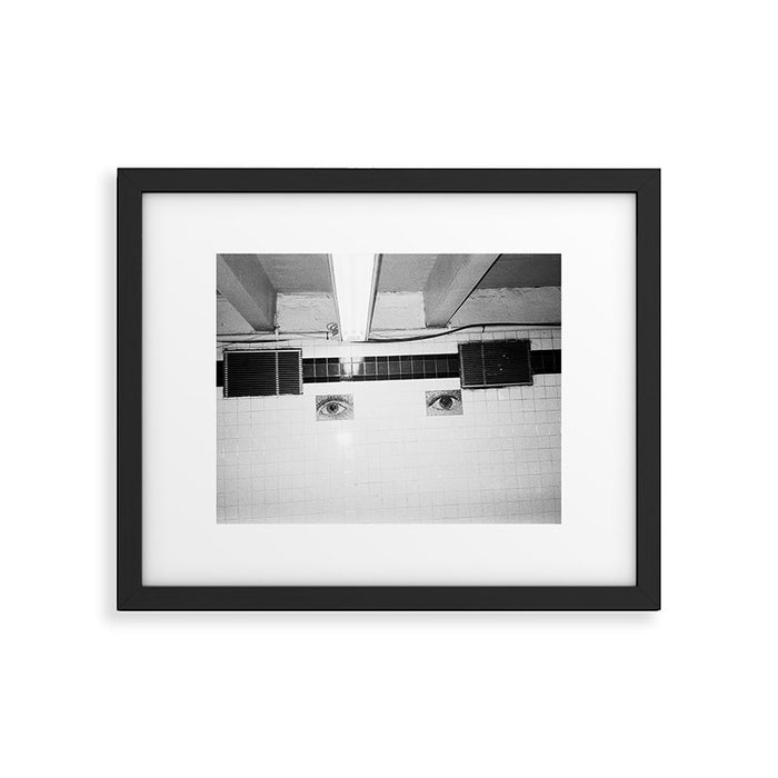 Subway Eyes, New York City | 35mm Film Photography Framed Art Print Gallery Image 1