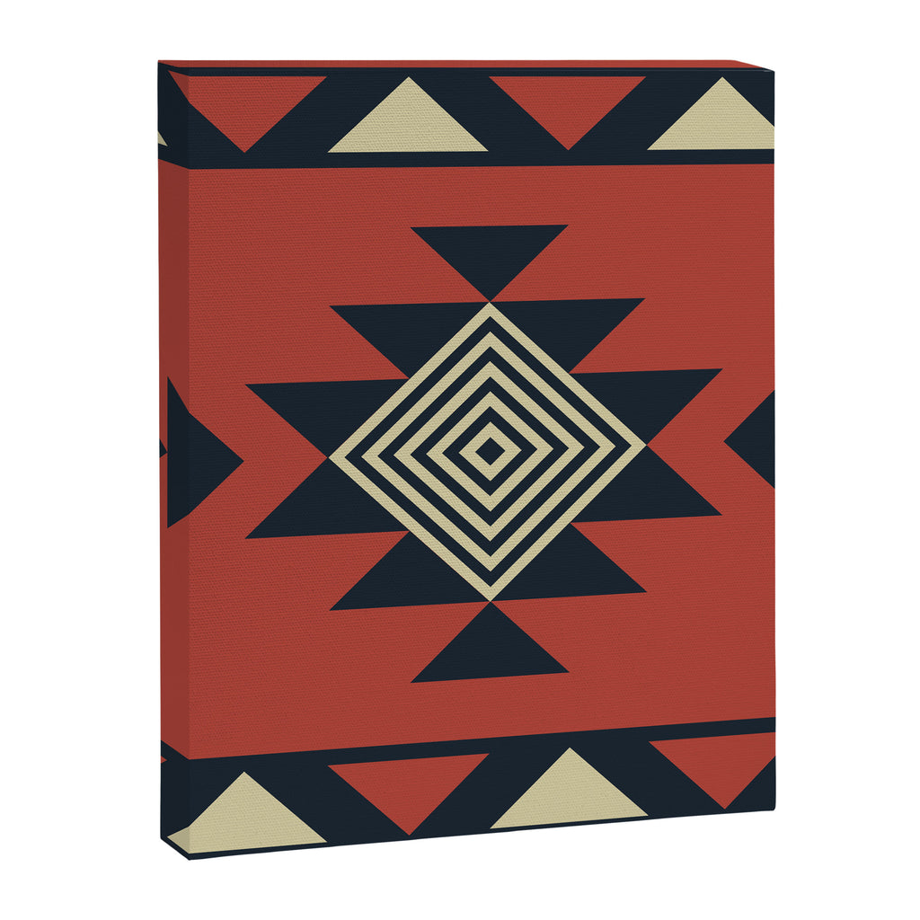 Aztec pattern Canvas Print Gallery Image 8