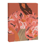a girl in an embroidered shirt Canvas Print Gallery Image 6
