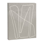 abstract graphic line intertwining Canvas Print Gallery Image 6