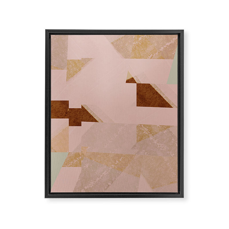 abstract pink texture background Framed Canvas Print Gallery Image 6