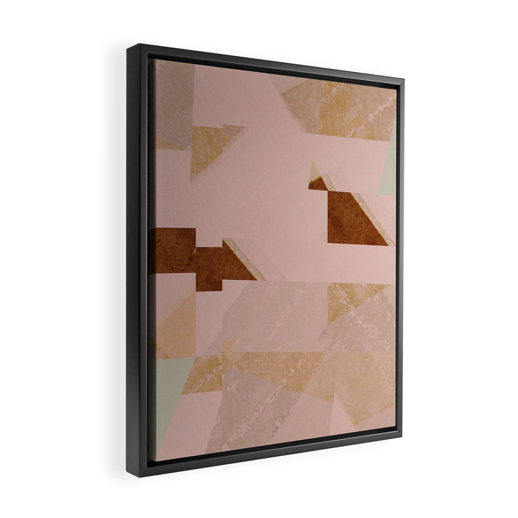 abstract pink texture background Framed Canvas Print Gallery Image 2