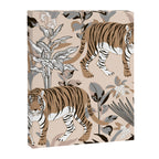 animalistic seamless pattern with tigers in the jungle Canvas Print Gallery Image 8