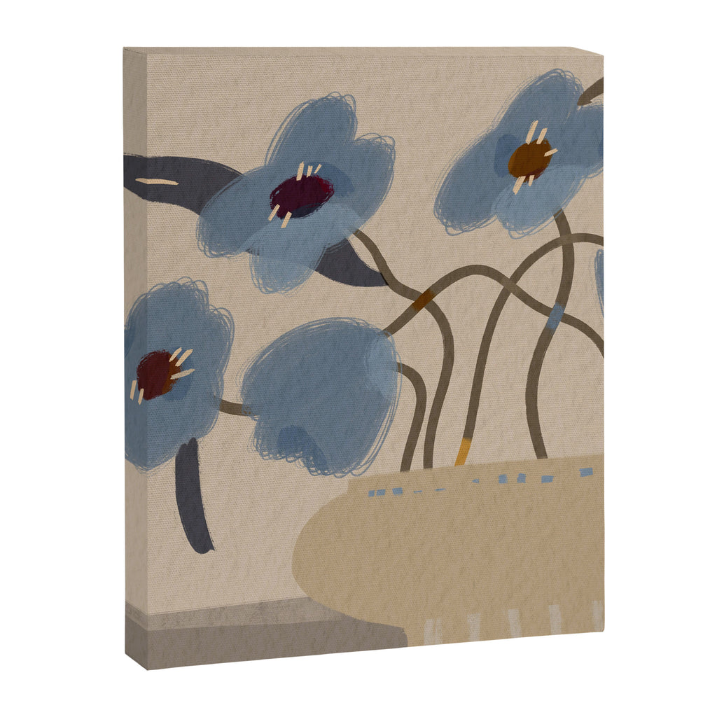 decorative flowers in a vase Canvas Print Gallery Image 6